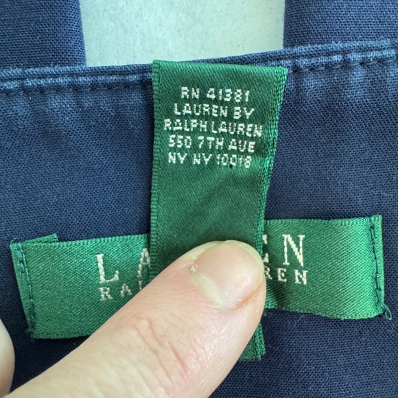 Ralph Lauren Women's 2P Navy Sailor Pant - Picture 4 of 12